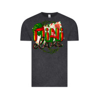 Vintage Black mini claus christmas Vintage Tee - BarkalooDesign