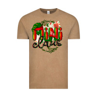 Vintage Coffee mini claus christmas Vintage Tee - BarkalooDesign