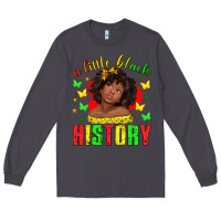 Smoke a little black history with girl juneteenth Long Sleeve Tee - texasbilliewilder
