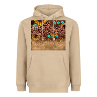 Mushroom leopard glitter sunflower gemstone Heavyweight Hoodie - JahusDesignShop