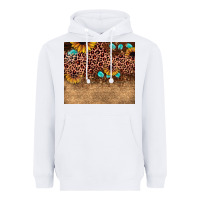 White leopard glitter sunflower gemstone Heavyweight Hoodie - JahusDesignShop