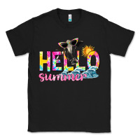 Black hello summer Classic Tee - texasbilliewilder