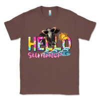 Chestnut hello summer Classic Tee - texasbilliewilder