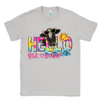 Moon Dust hello summer Classic Tee - texasbilliewilder