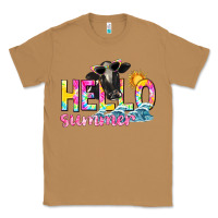 Toasted Coconut hello summer Classic Tee - texasbilliewilder