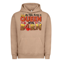 Pigment Burro on this day a queen was born Urban Hoodie - NancyCooperArtShop