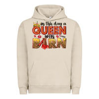 Pigment French Oak on this day a queen was born Urban Hoodie - NancyCooperArtShop