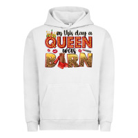 Pigment Lunar Rock on this day a queen was born Urban Hoodie - NancyCooperArtShop