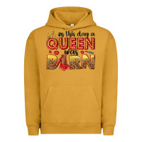 Pigment Peanut Butter on this day a queen was born Urban Hoodie - NancyCooperArtShop