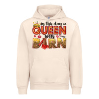 Sandshell on this day a queen was born Urban Hoodie - NancyCooperArtShop