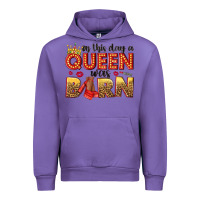 Tulip on this day a queen was born Urban Hoodie - NancyCooperArtShop