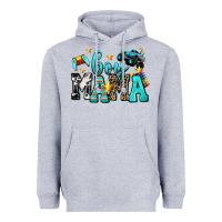 Heather Grey boy mama Heavyweight Hoodie - AdoDesignShop