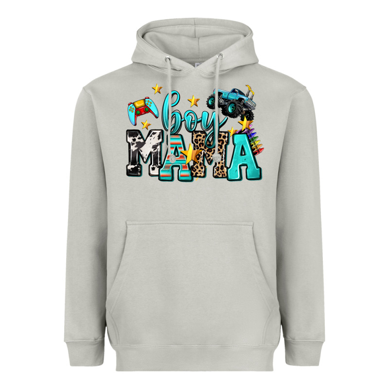 Boy Mama Heavyweight Hoodie by AdoDesignShop | Teevron