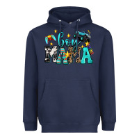 Navy boy mama Heavyweight Hoodie - AdoDesignShop