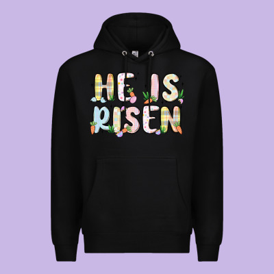 He Is Risen Premium Hoodie Designed By Maliassmallbusiness