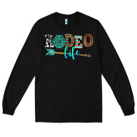 Black rodeo life with gemstone Long Sleeve Tee - AdoDesignShop
