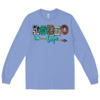 Colony Blue rodeo life with gemstone Long Sleeve Tee - AdoDesignShop