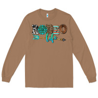 Toasted Coconut rodeo life with gemstone Long Sleeve Tee - AdoDesignShop