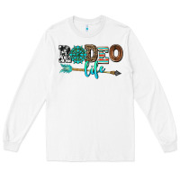 White rodeo life with gemstone Long Sleeve Tee - AdoDesignShop