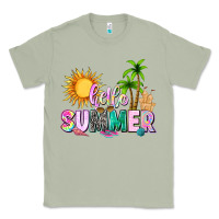 Matcha hello summer with sun Classic Tee - texasbilliewilder