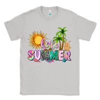 Moon Dust hello summer with sun Classic Tee - texasbilliewilder