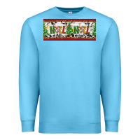 Ocean Blue Noel Premium Sweatshirt - Artiststas