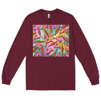 Burgundy Easter bunny carrot and quail egg Long Sleeve Tee - RanaPortraitStore