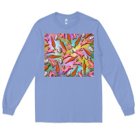 Colony Blue Easter bunny carrot and quail egg Long Sleeve Tee - RanaPortraitStore