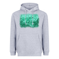 Heather Grey green glitter background Heavyweight Hoodie - JahusDesignShop