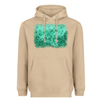 Mushroom green glitter background Heavyweight Hoodie - JahusDesignShop
