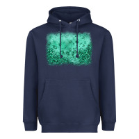 Navy green glitter background Heavyweight Hoodie - JahusDesignShop