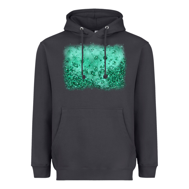 Green Glitter Background Heavyweight Hoodie by JahusDesignShop | Teevron