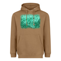 Toasted Coconut green glitter background Heavyweight Hoodie - JahusDesignShop