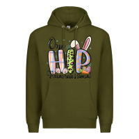 Army Green one hip paraprofessional Premium Hoodie - MaliasSmallBusiness