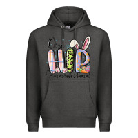 Charcoal Heather one hip paraprofessional Premium Hoodie - MaliasSmallBusiness