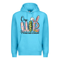 Ocean Blue one hip paraprofessional Premium Hoodie - MaliasSmallBusiness