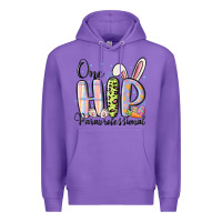 Purple one hip paraprofessional Premium Hoodie - MaliasSmallBusiness