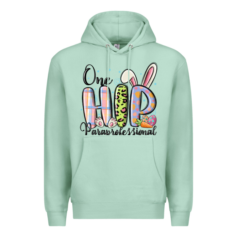 One Hip Paraprofessional Premium Hoodie by MaliasSmallBusiness | Teevron