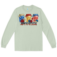 Matcha america mason jar Long Sleeve Tee - Zillion Design Studio
