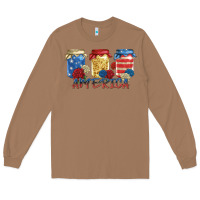 Toasted Coconut america mason jar Long Sleeve Tee - Zillion Design Studio