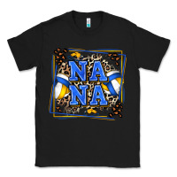 Black volleyball nana with leopard Classic Tee - Zillion Design Studio