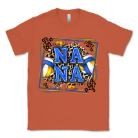 Copper volleyball nana with leopard Classic Tee - Zillion Design Studio