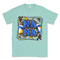 Seafoam volleyball nana with leopard Classic Tee - Zillion Design Studio