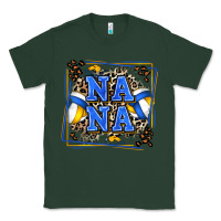 Sports Green volleyball nana with leopard Classic Tee - Zillion Design Studio
