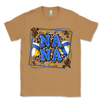 Toasted Coconut volleyball nana with leopard Classic Tee - Zillion Design Studio