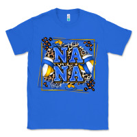 True Royal volleyball nana with leopard Classic Tee - Zillion Design Studio
