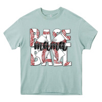 Arona baseball mama Heavy Core Tee - CowhideDigitalArt