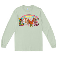 Matcha Easter Bunny Love With Rainbow Long Sleeve Tee - RanaPortraitStore