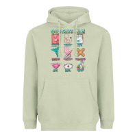 Matcha nurse god says i am  nurse elements Heavyweight Hoodie - AdoDesignShop