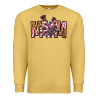 Antique Gold cheer mom Premium Sweatshirt - Jasminsmagicworld